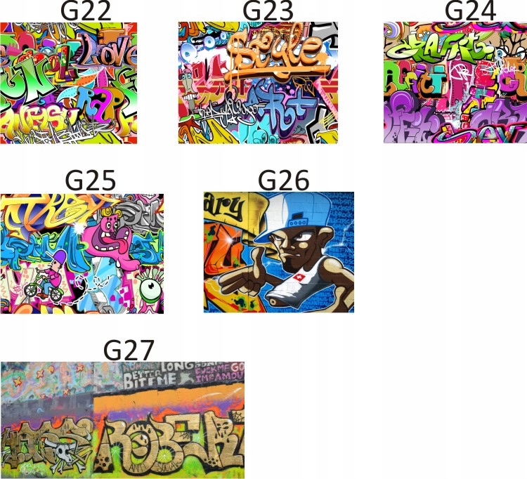 FOTOTAPETA GRAFFITI obrazy na ścianach murale