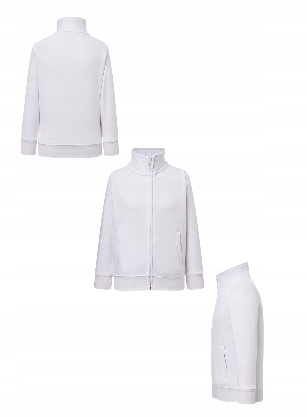 BLUZA dziecięca unisex bez kaptura HAFT LOGO NAPIS GRAFIKA reklamowa