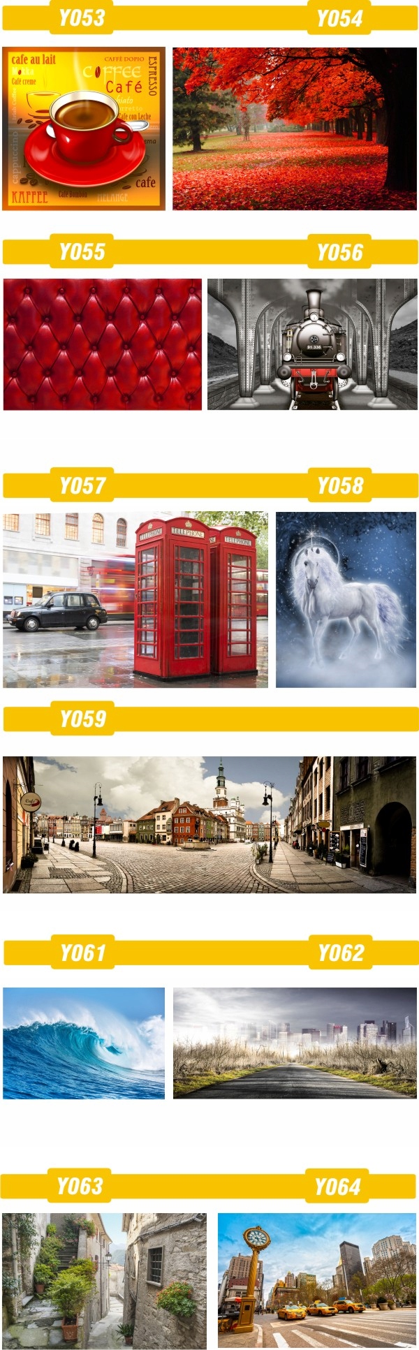 PLAKAT perspektywa NOWOCZESNE wzory 3D JAKOŚĆ hit!