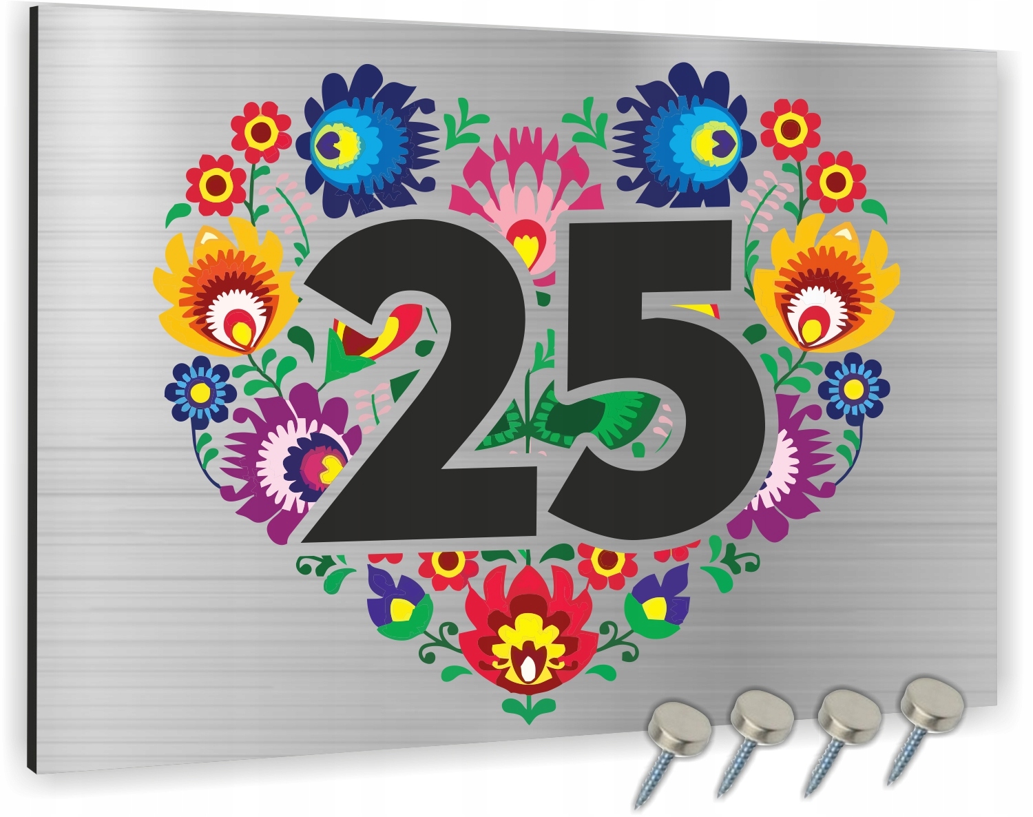 Tabliczka ADRESOWA ALUMINIOWA Tablica NUMER DOMU