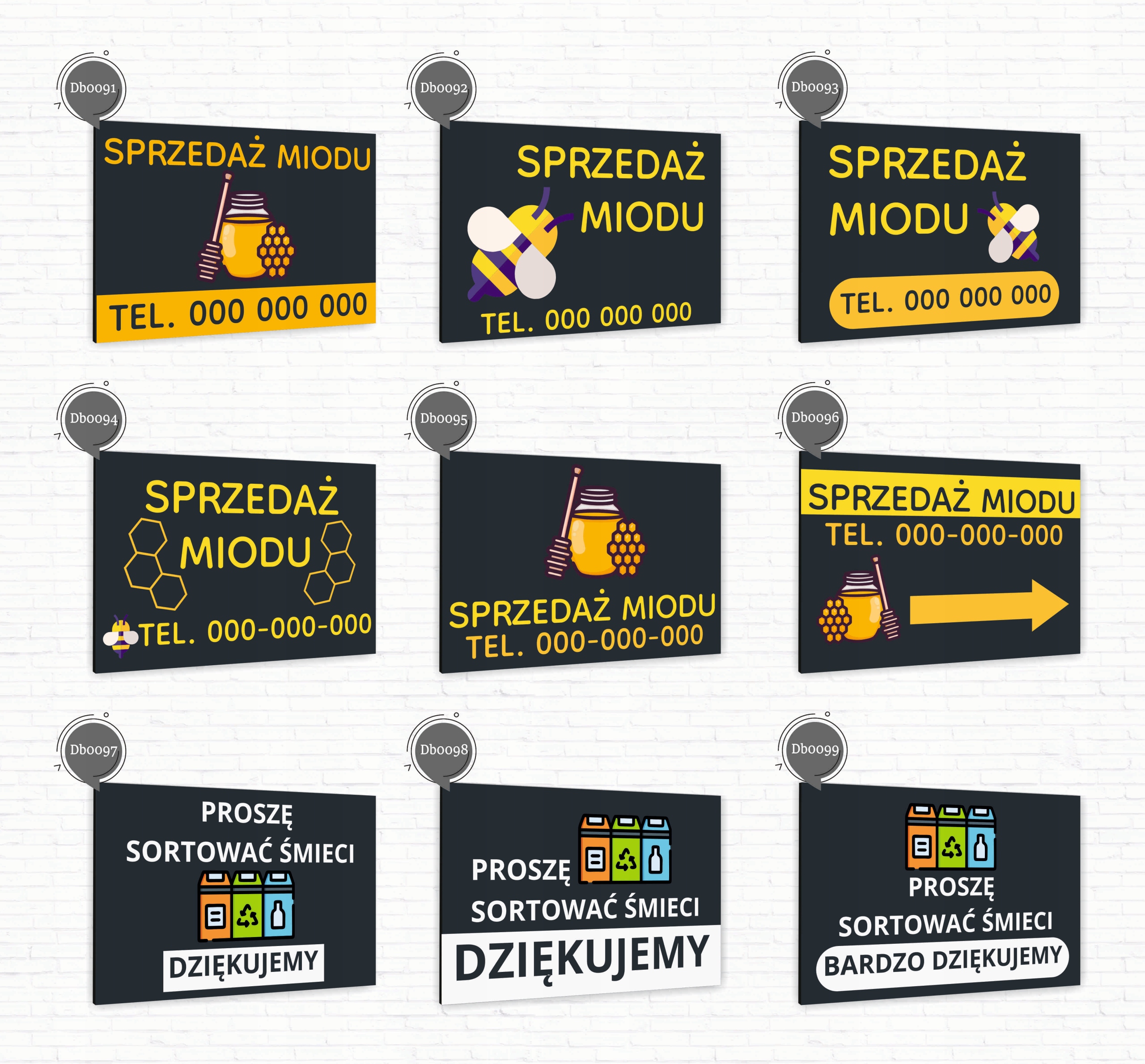 Tabliczka znak informacyjny 30x20 Antracyt ZAKAZ JAZDY Nierdzewna NADRUK UV