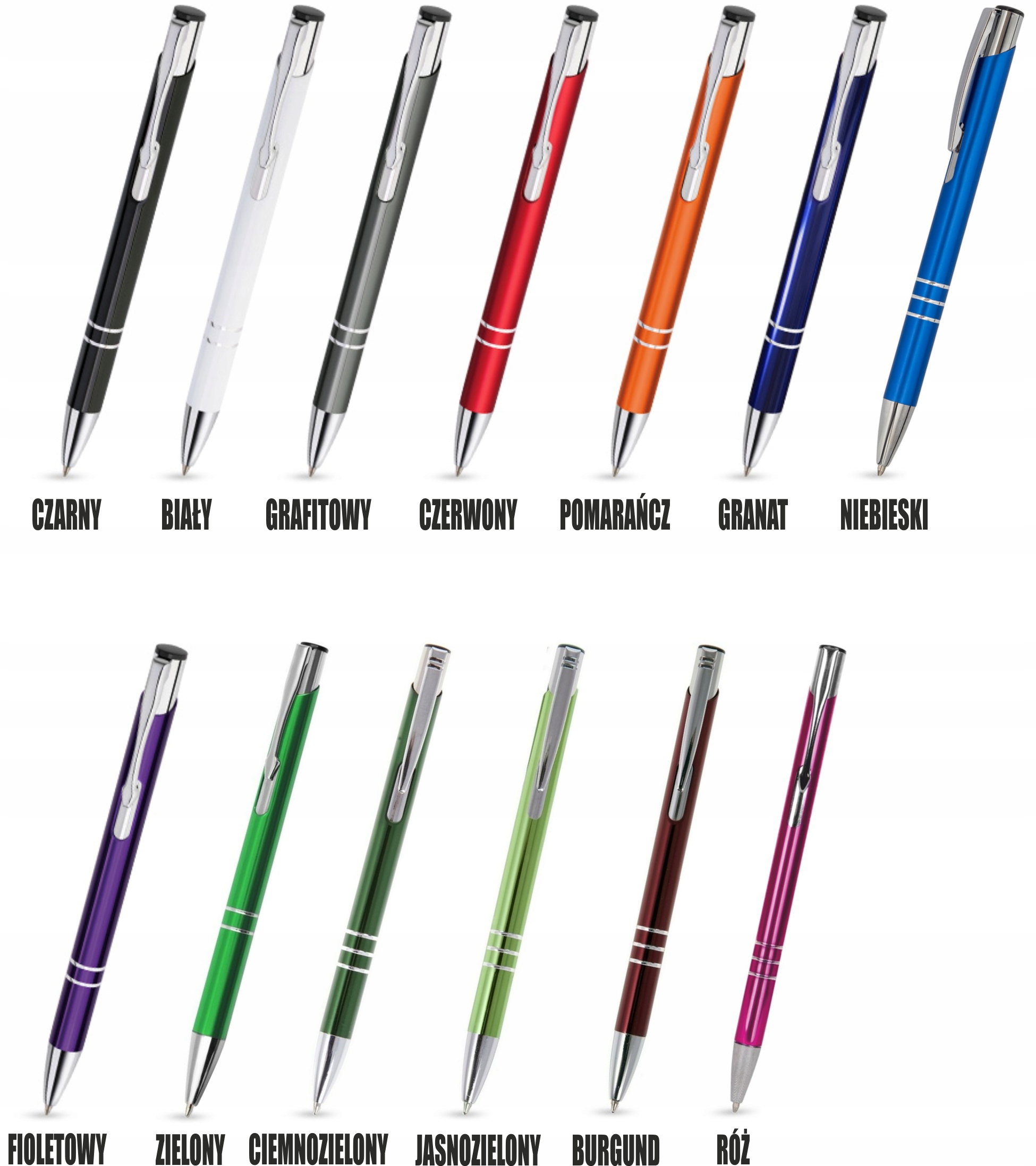 Długopis metalowy okazjonalny elegancki prezent dla taty grawer