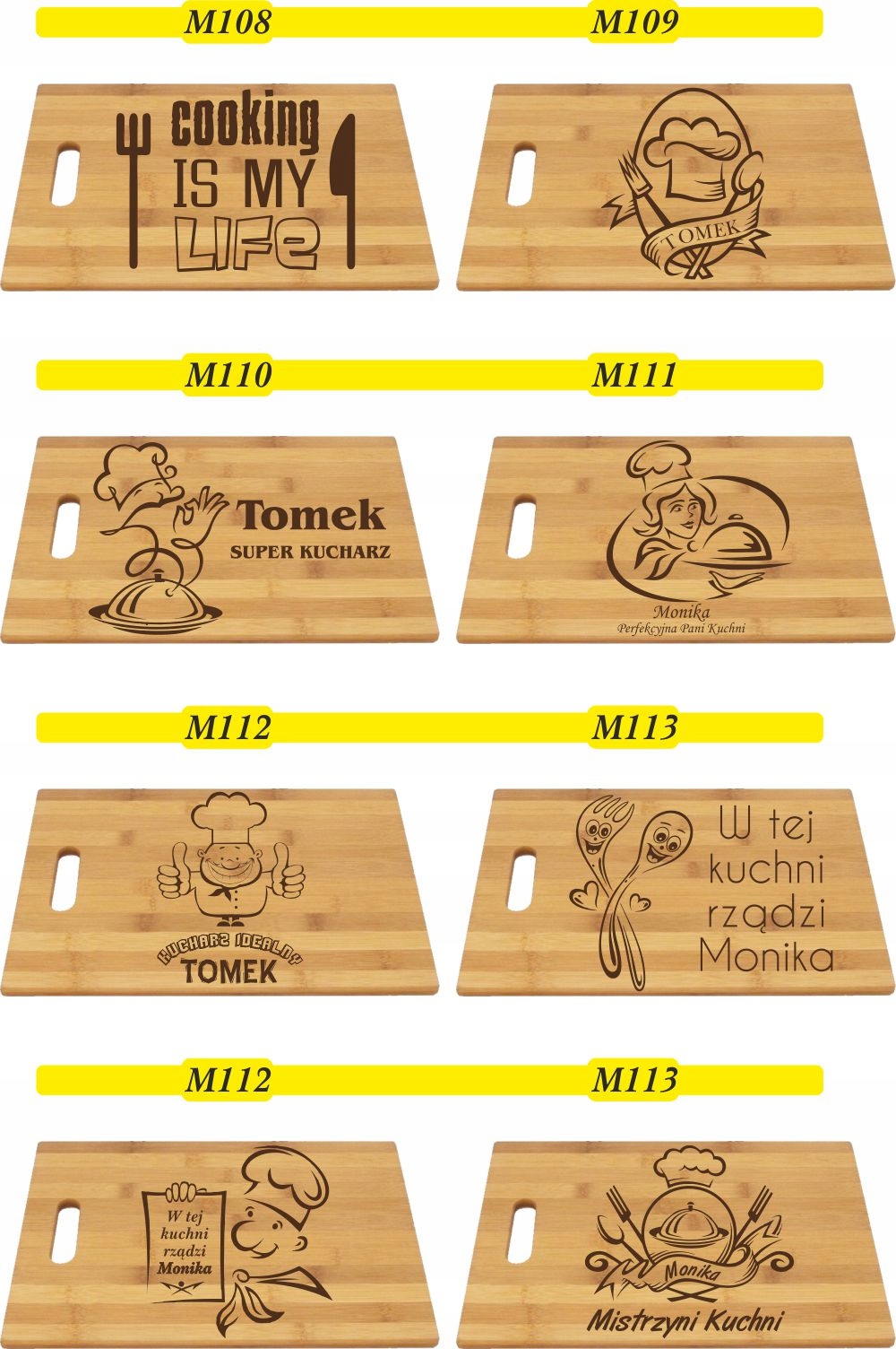 DESKA DO KROJENIA Z grawerem PREZENT dla męża