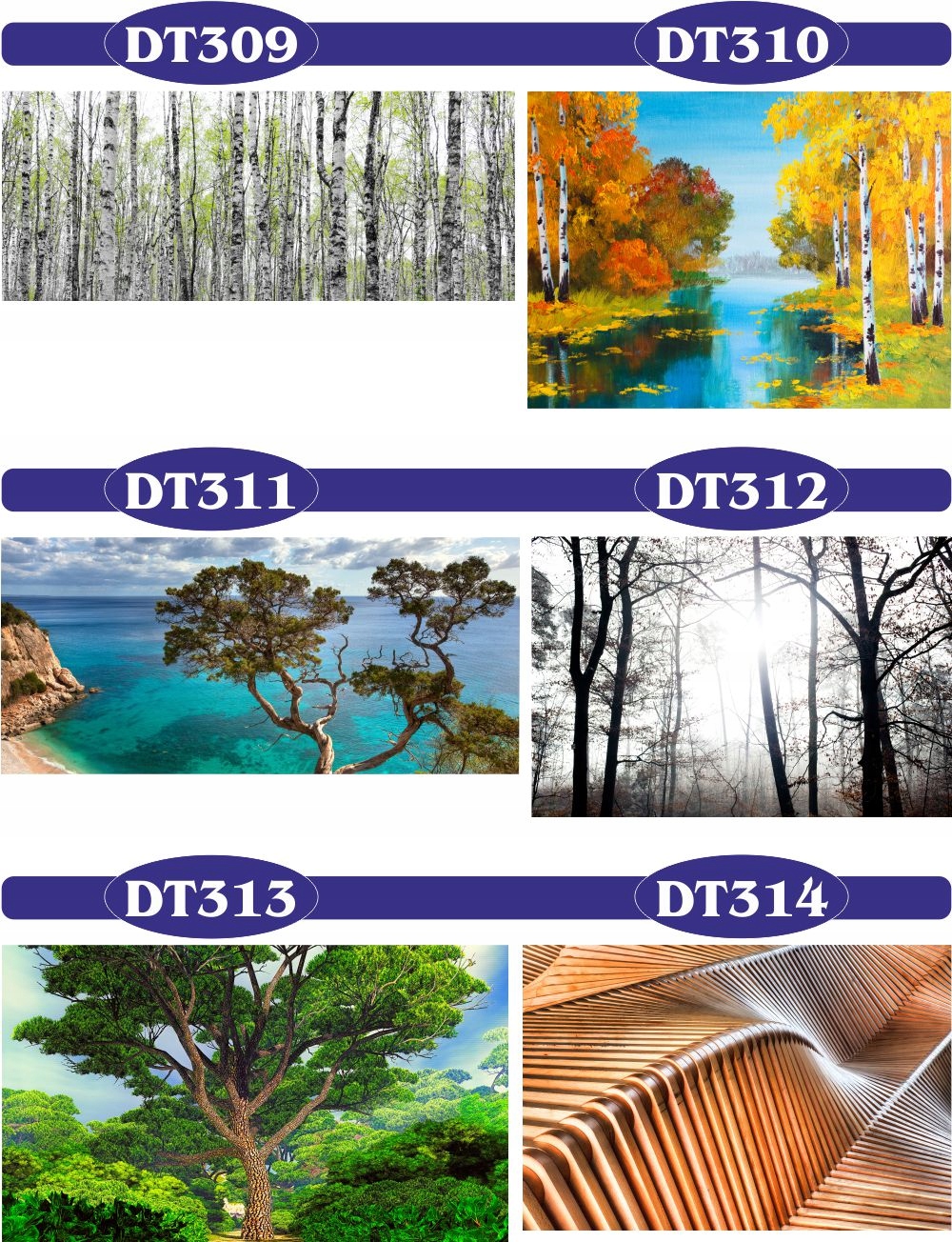 FOTOTAPETA 3d widoki rzeka most las drzewa