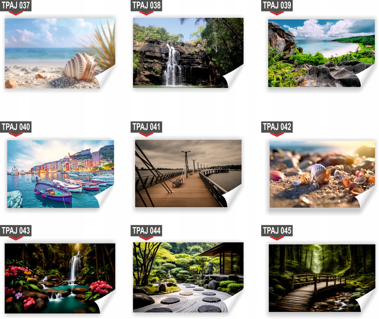 Fototapeta PREMIUM STRUKTURA ZMYWALANA ocean fale wyspy skały krajobraz