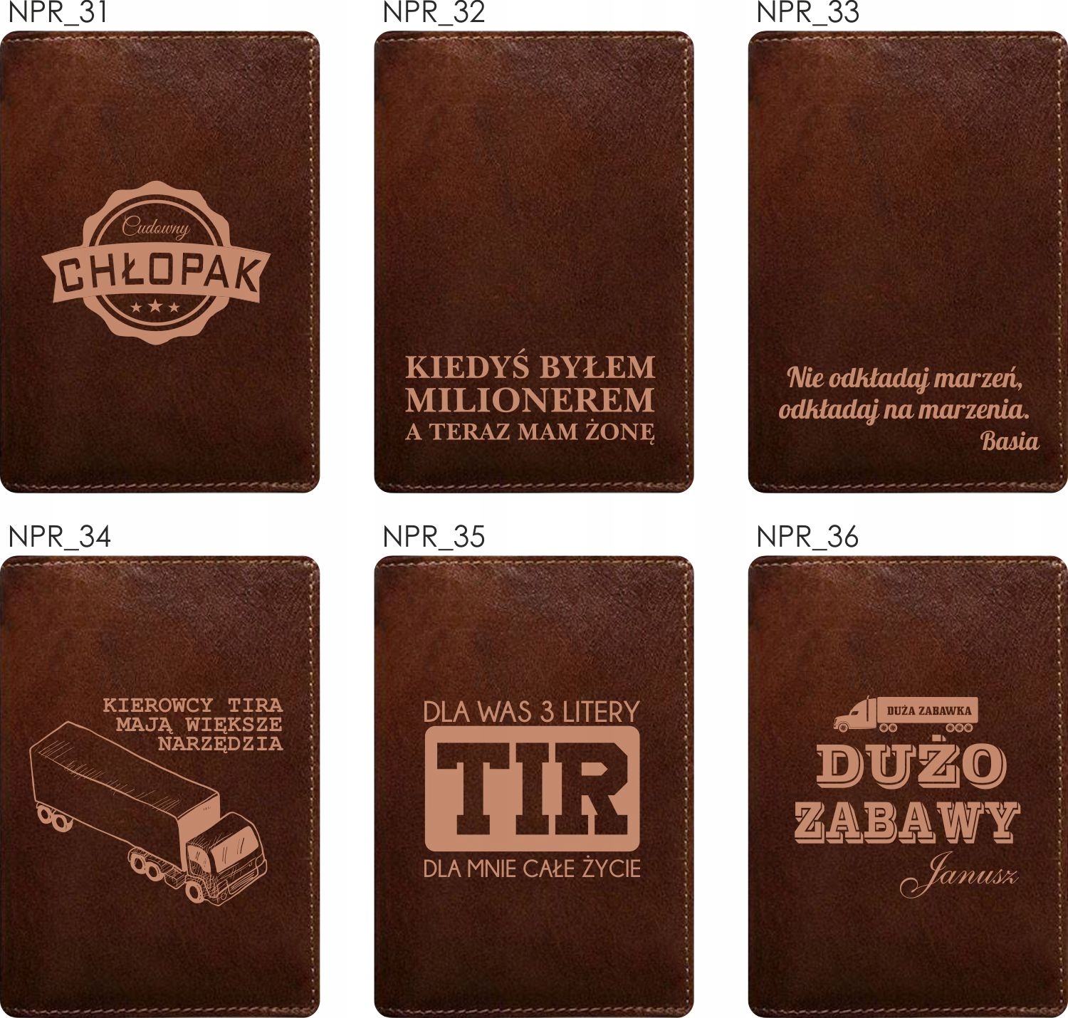 ETUI na dokumenty prezent SKÓRA prezent SZWAGIER