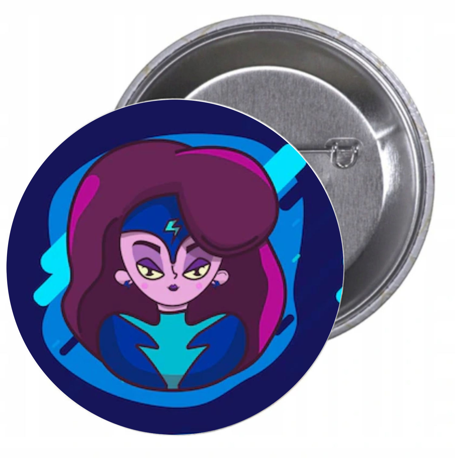 Przypinki buttony SUPER BOHATER ŚWIETNA JAKOŚĆ