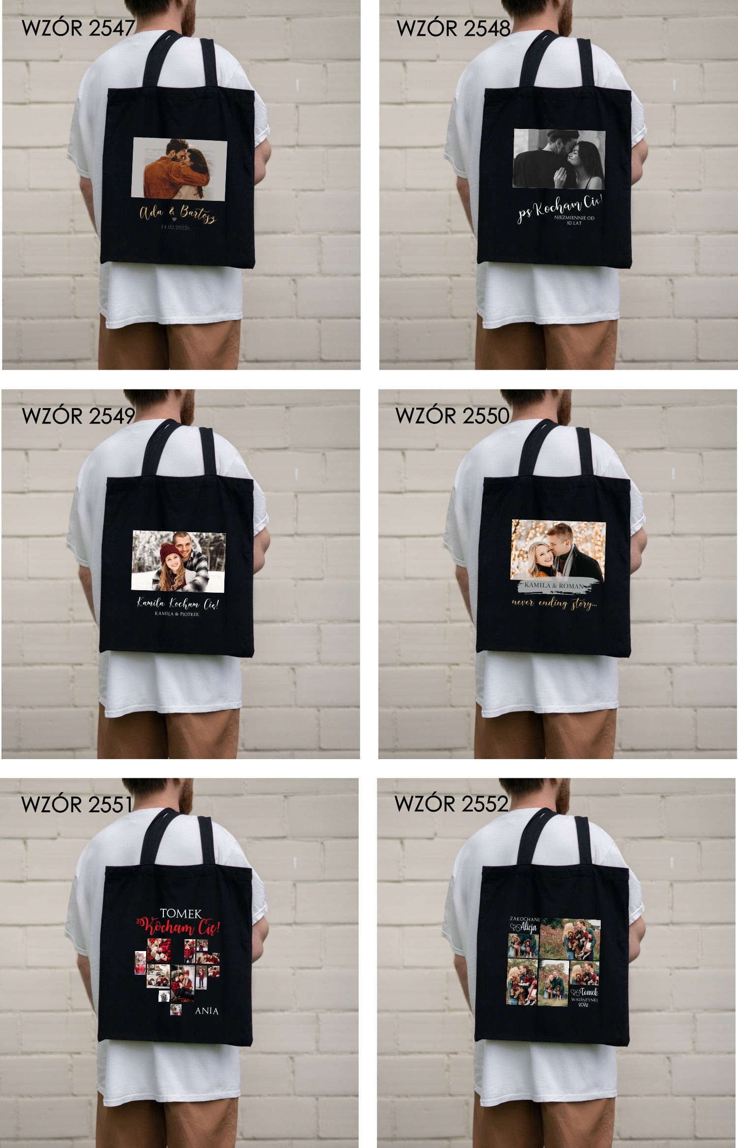 Eko Torba z imieniem PREZENT CIOCI WALENTYNKA