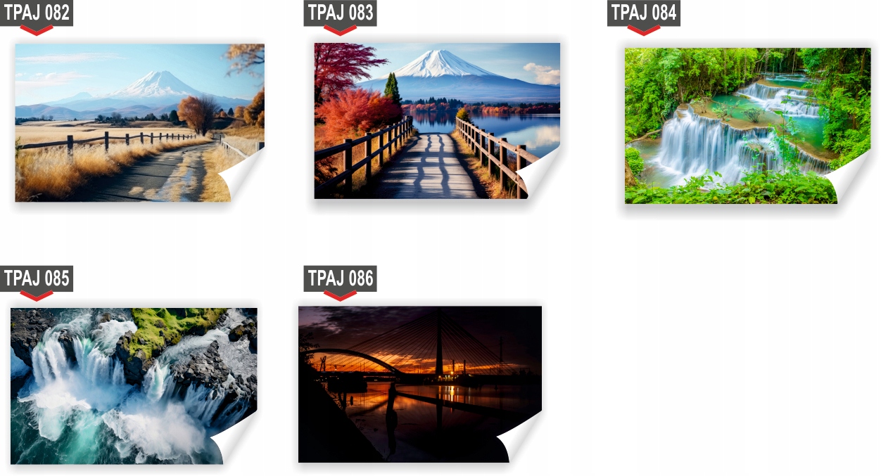 Fototapeta PREMIUM STRUKTURA ZMYWALANA panorama krajobraz lasu tropikalnego