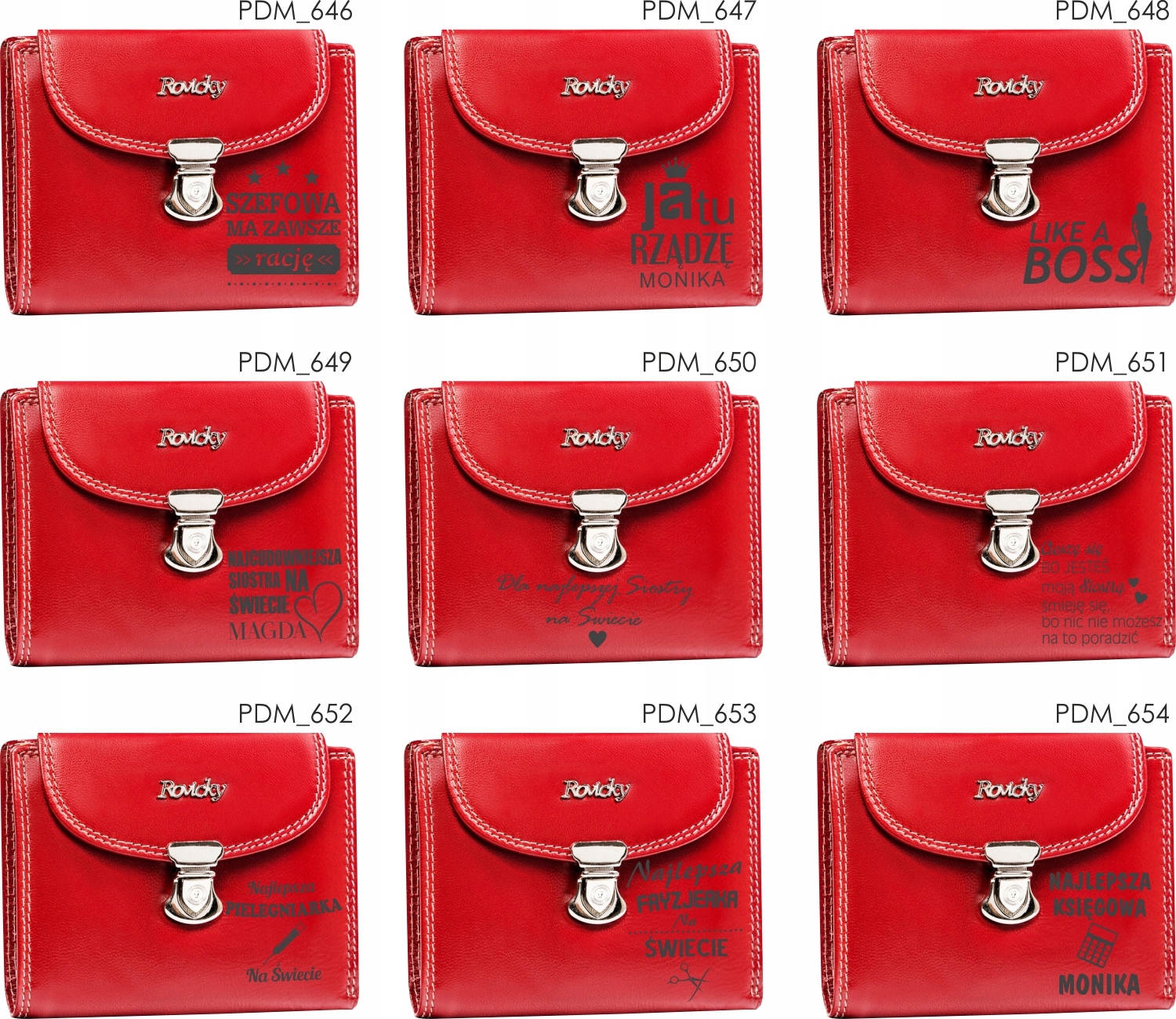 Elegancki damski portfel na PREZENT dla SIOSTRY