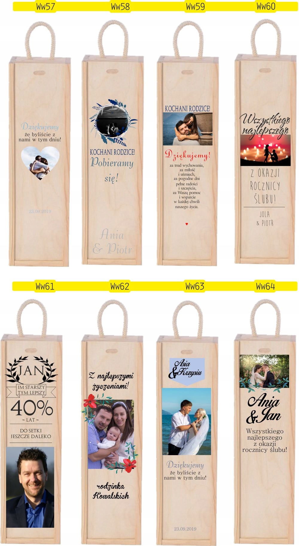 SKRZYNKA NA WINO prezent na wieczór panieński