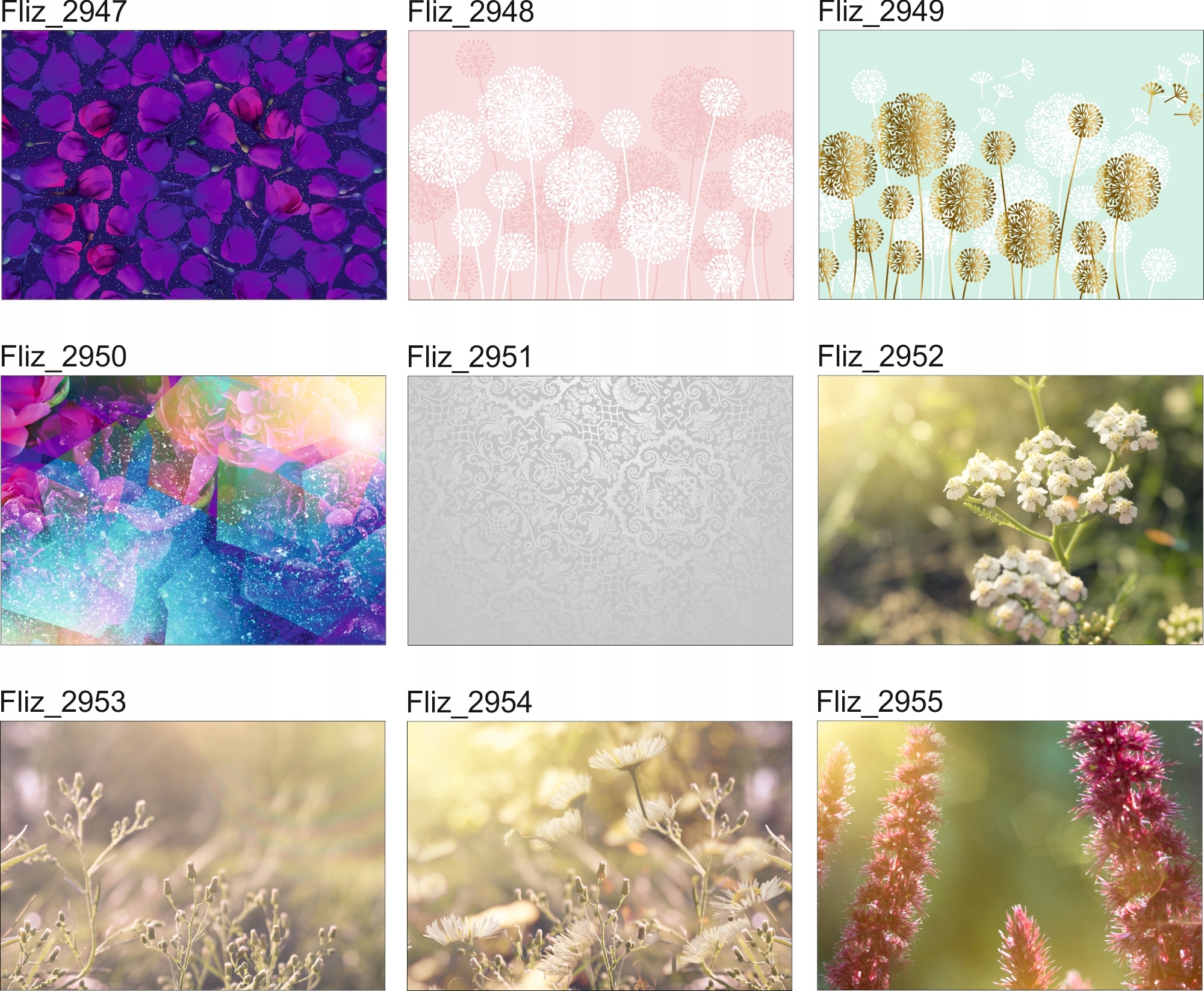 FOTOTAPETA mur ściana w liściach rośliny natura