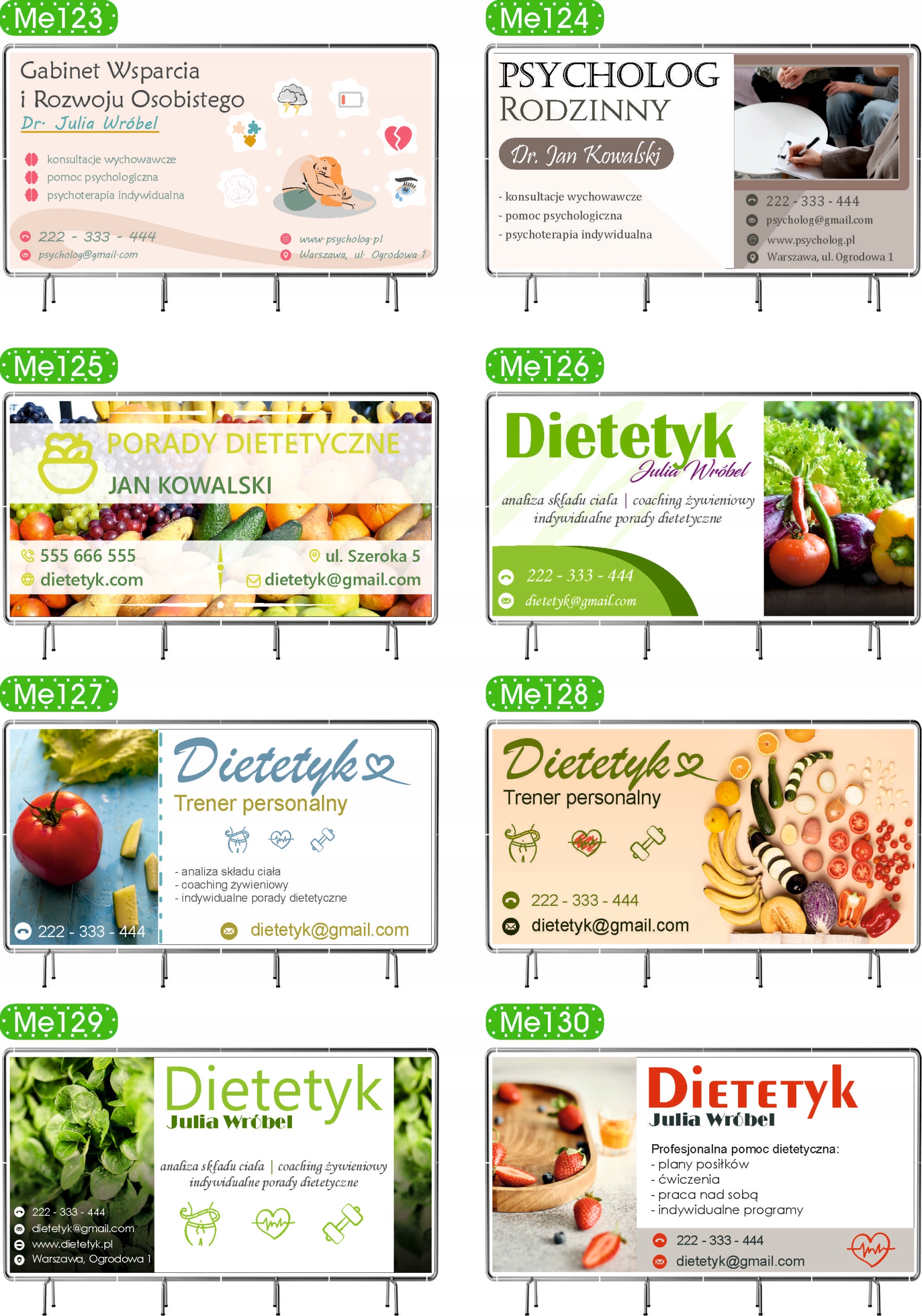 BANER REKLAMOWY 200x100 cm plandeka dużo wzorów SMAŻALNIA RYB RESTAURACJA