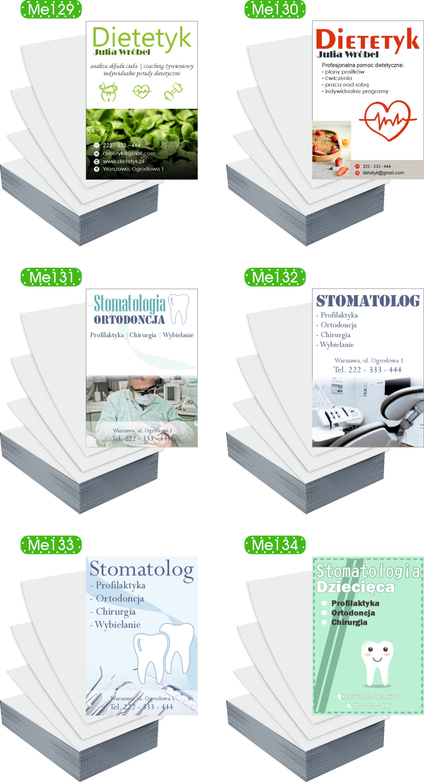 Ulotki A4 100 szt reklamowe firmowe duży wybór wzorów FOTOWOLTAIKA