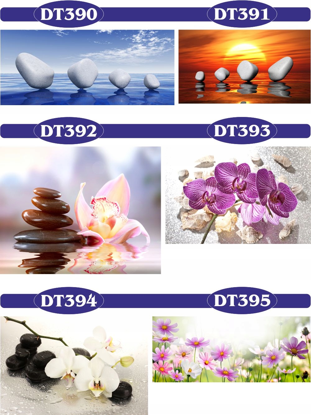 fototapety FOTOTAPETA na wymiar KWIAT kamienie SPA