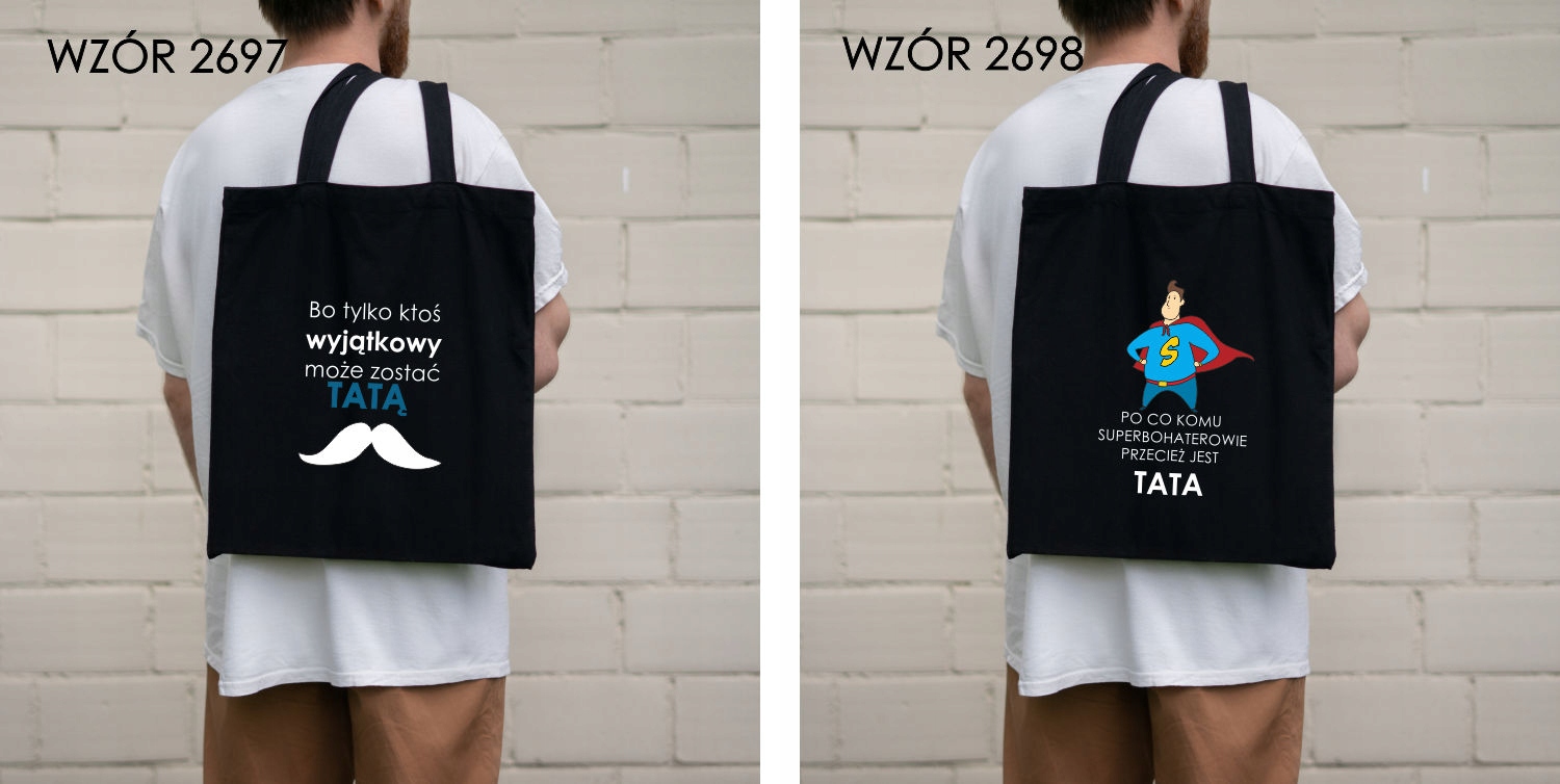 Eko Torba z nadrukiem PREZENT MY DAD