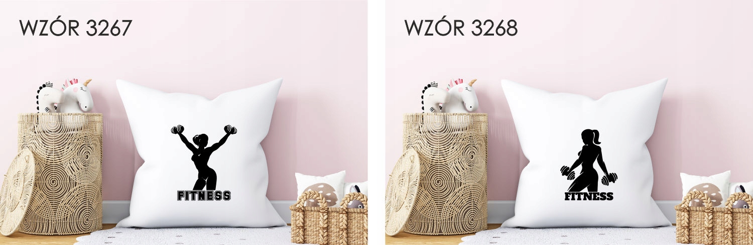 Poduszka z nadrukiem napis PIERWSZE MASA