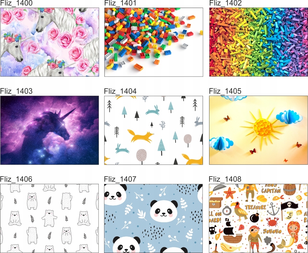 OBRAZ do pokoju dziecięcego koniki jednorożec