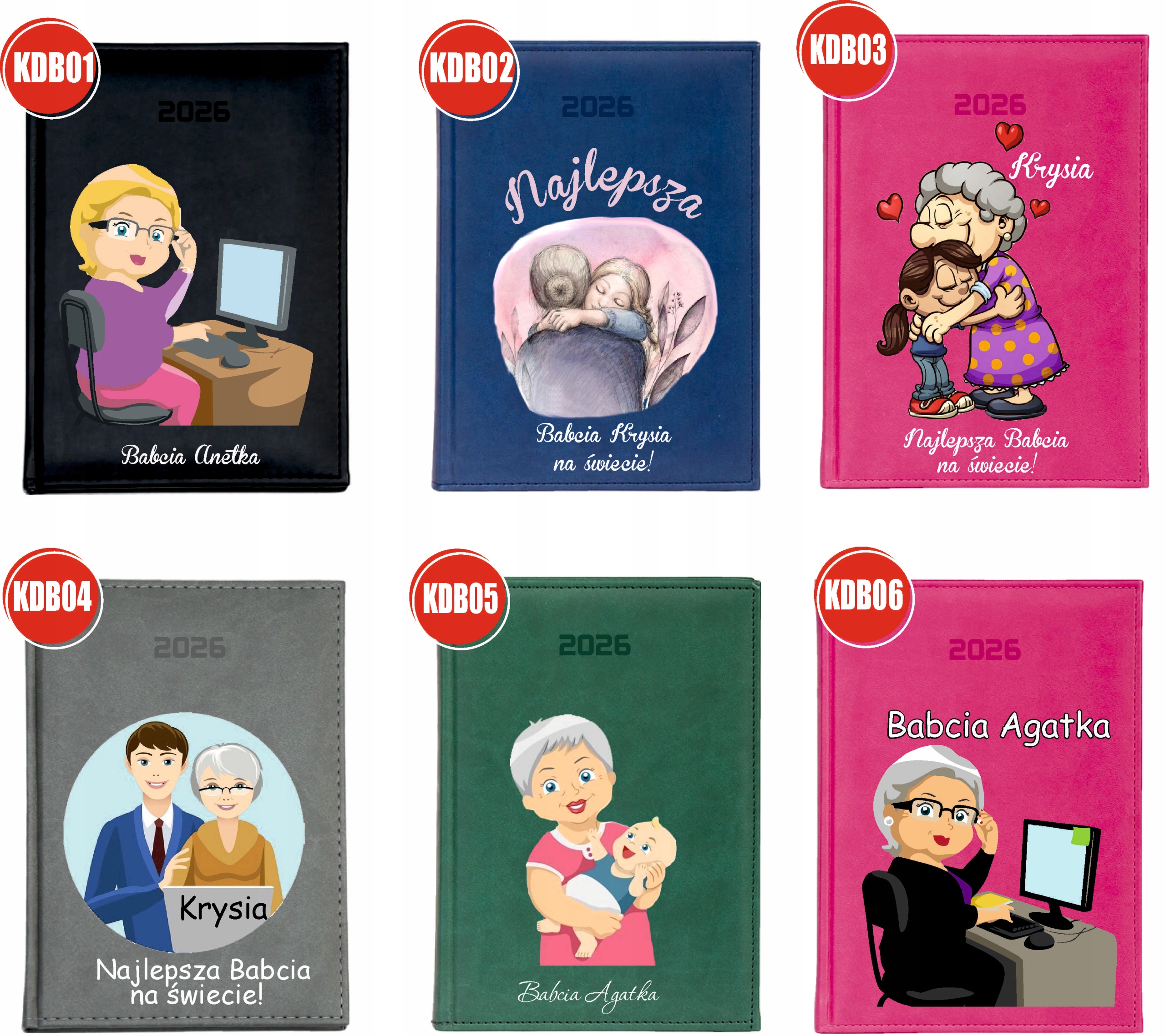 DUŻY KALENDARZ A4 2026 DZIENNY terminarz nadruk UV PREZENT DLA ELEKTRYKA