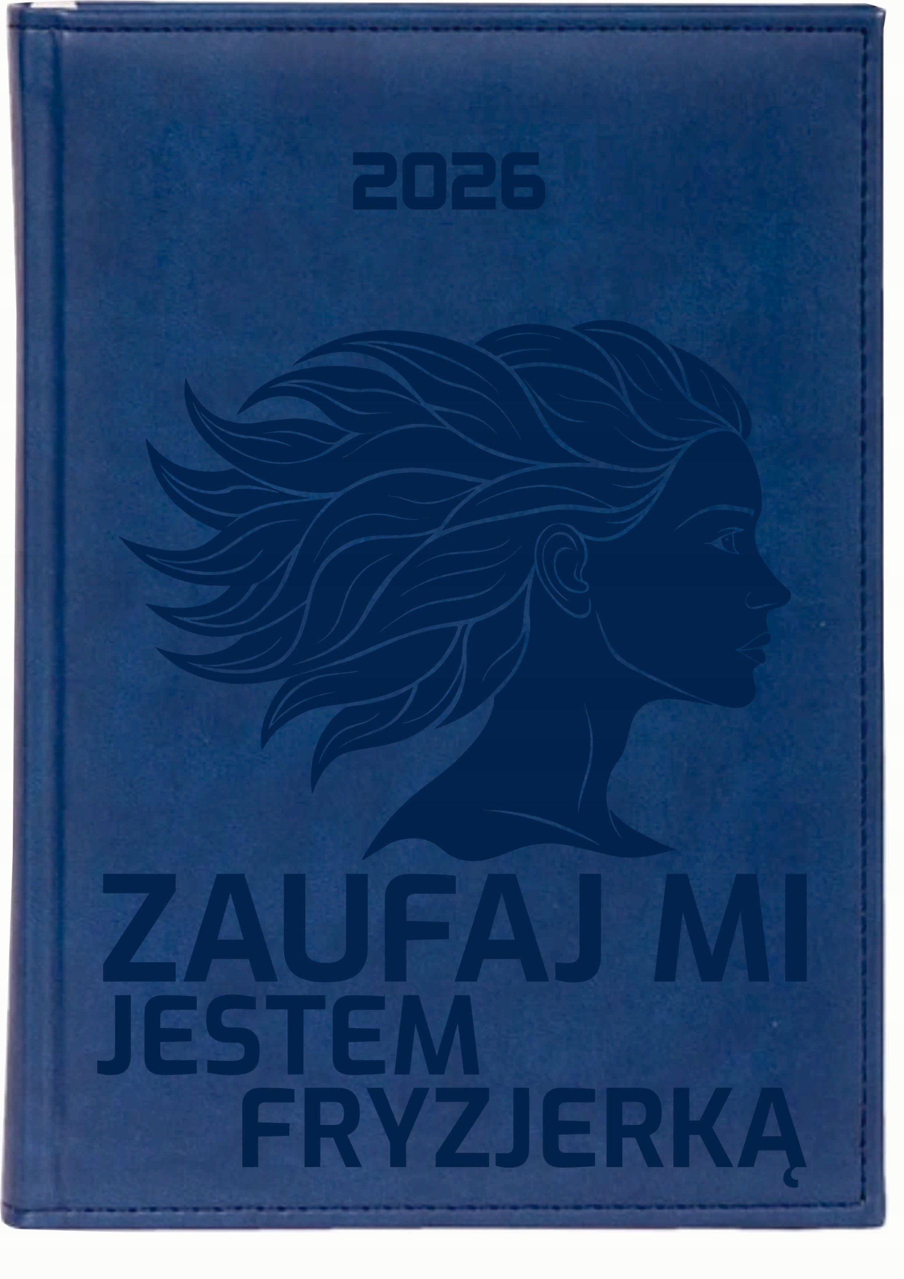 personalizowany Kalendarz A6 2026 TERMINARZ prezent DLA FRYZJERKI