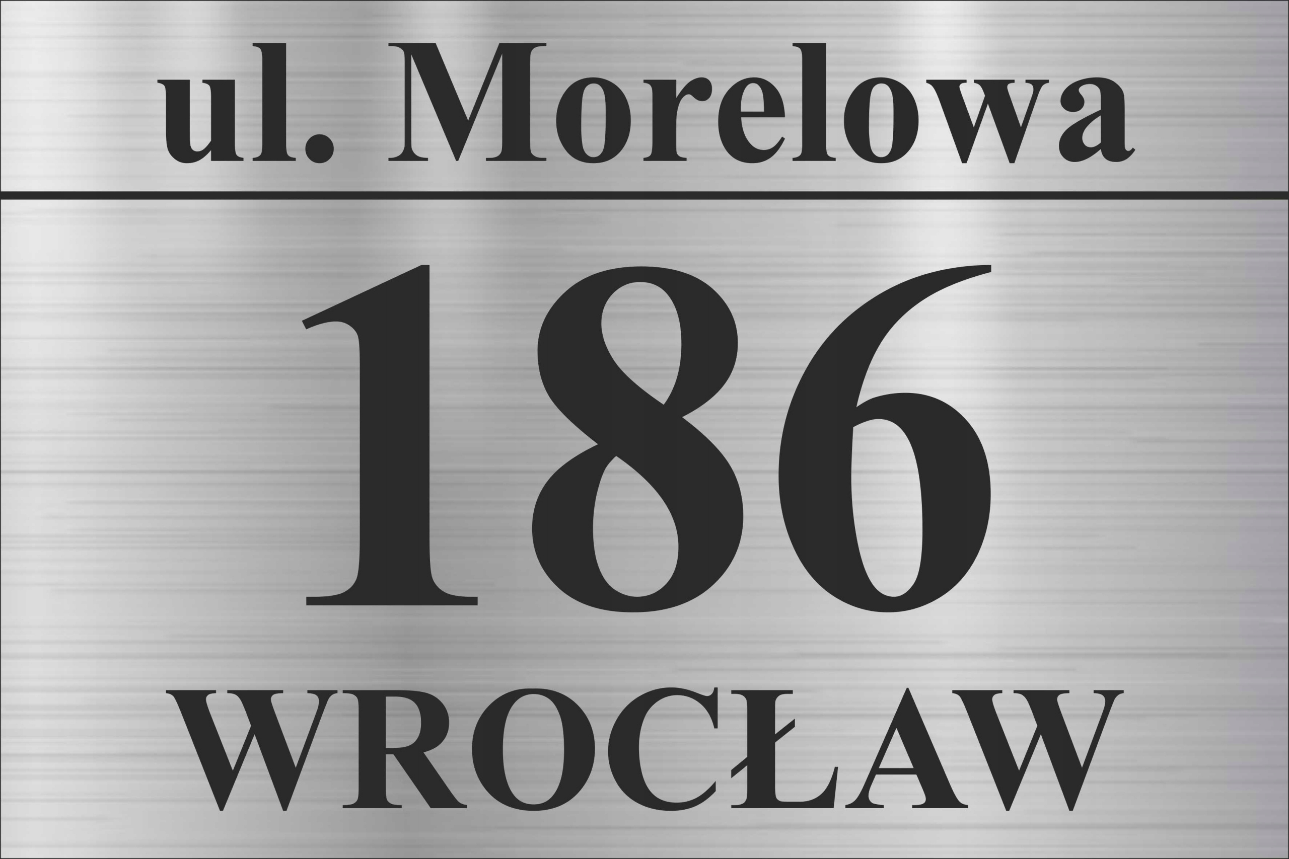 TABLICA Z NUMEREM DOMU TABLICZKA adresowa 40x30