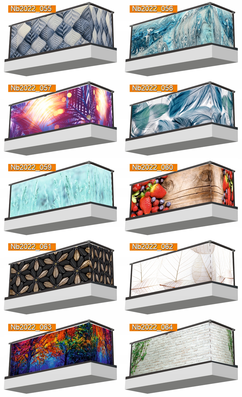 OSŁONA BALKONOWA MATA NA BALKON TARAS PŁOT AFRYKA liście palmy TANIO