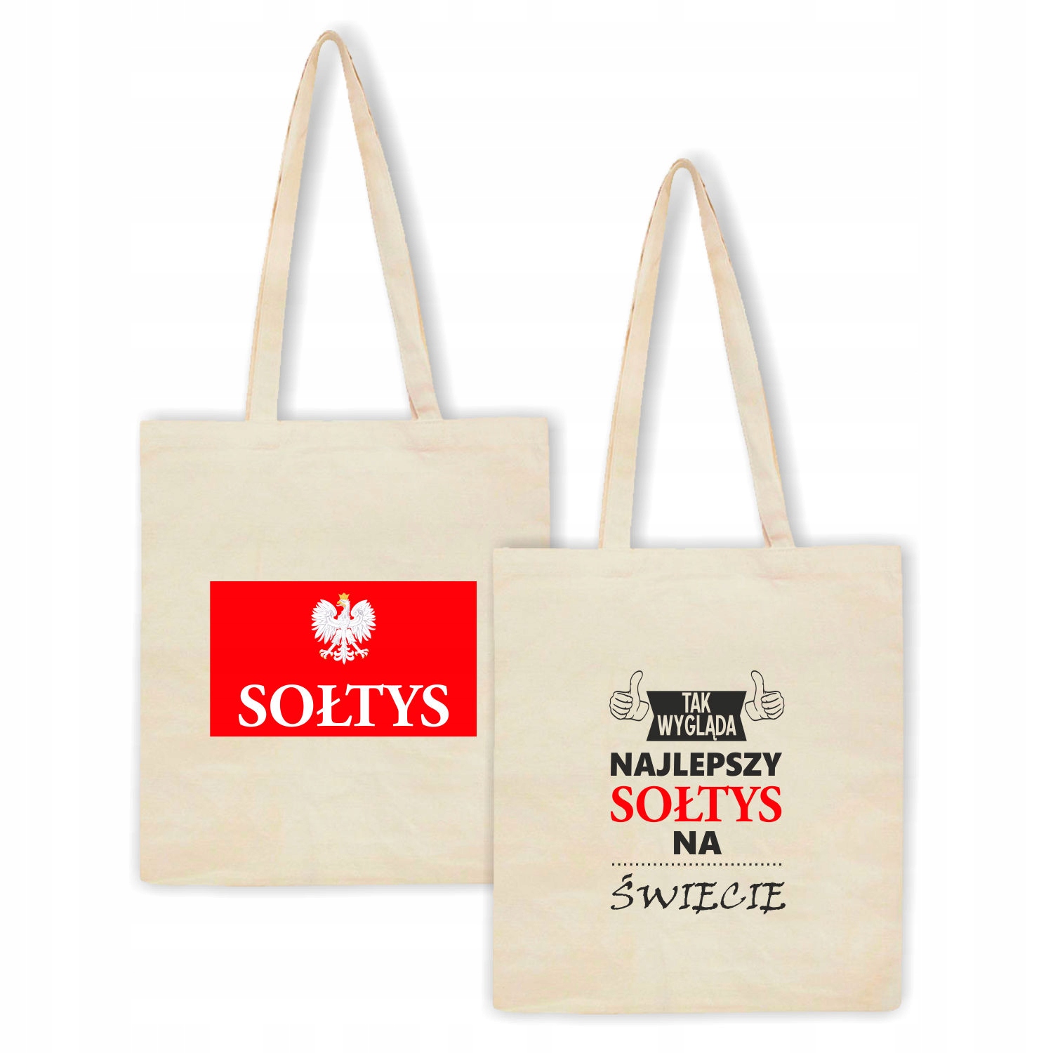 Torba z nadrukiem PREZENT NAJLEPSZY SOŁTYS