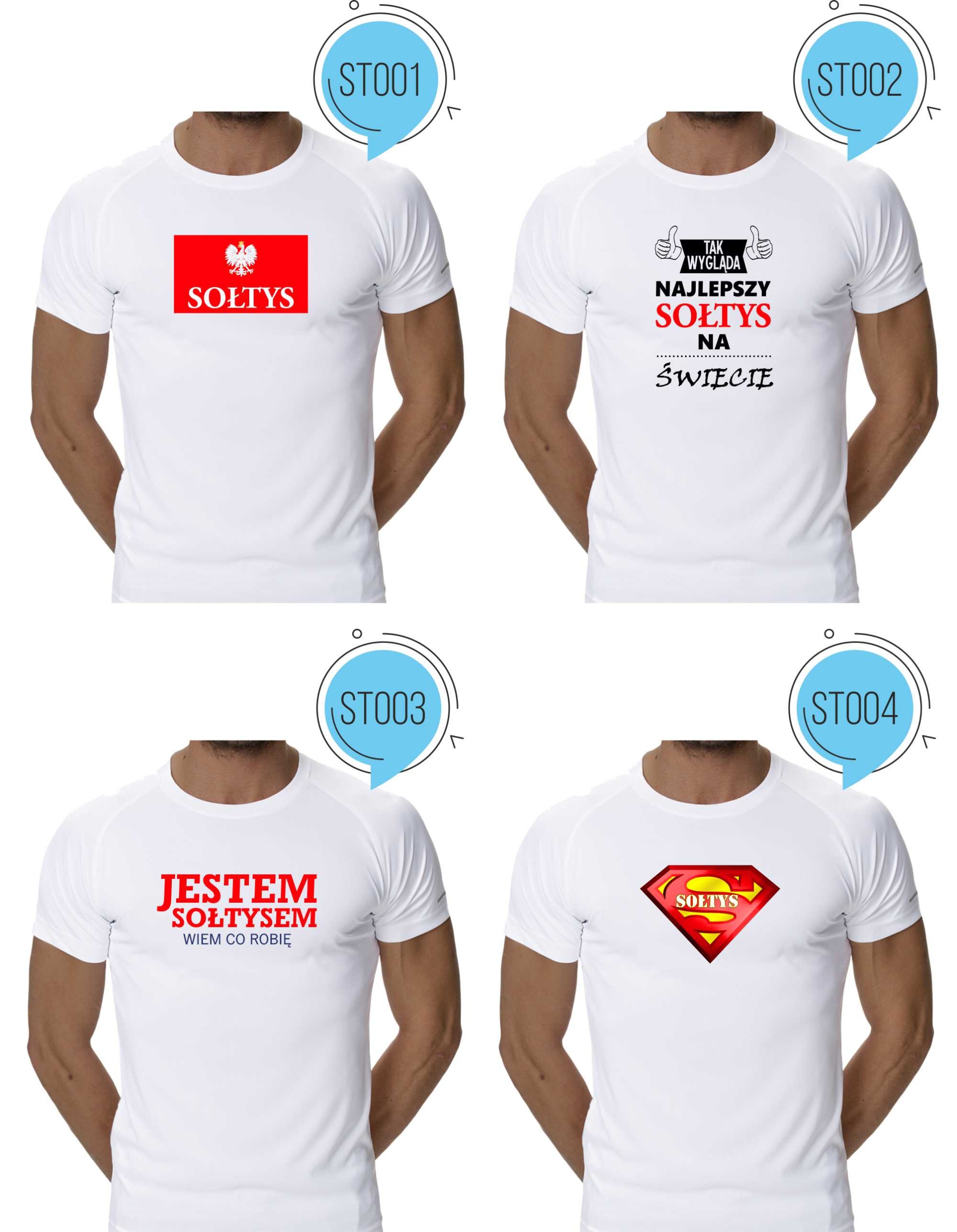 Koszulka męska SOŁTYS prezent DLA SOŁTYSA