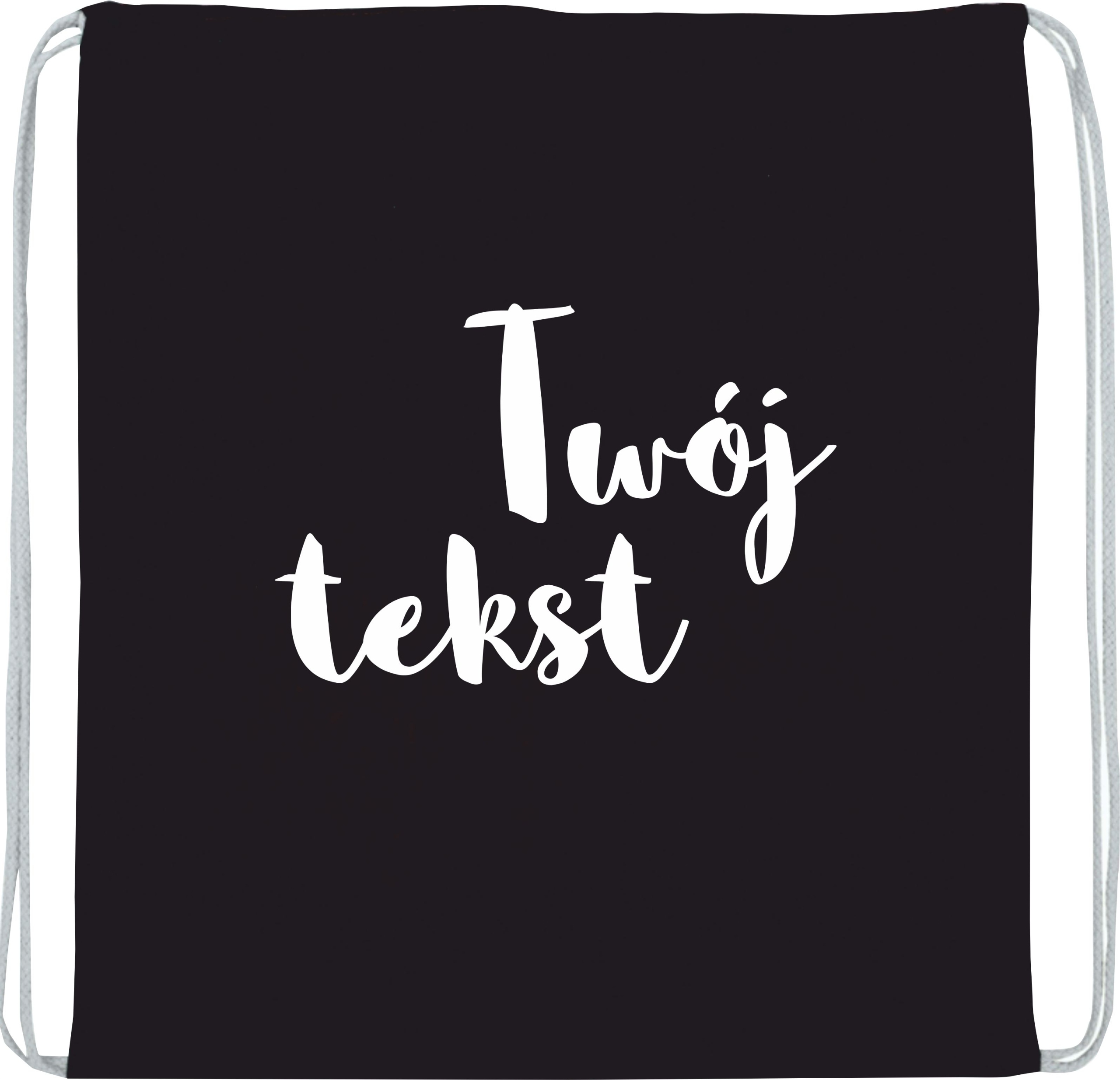 Workoplecak worek z twoim napisem prezent święta