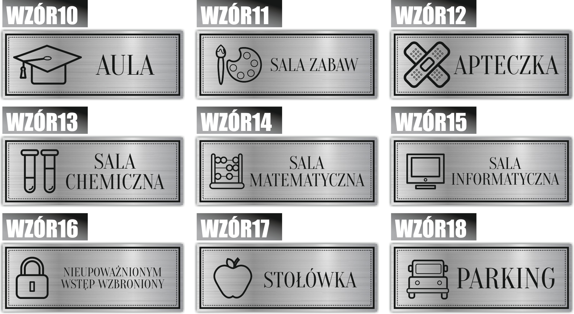 Tabliczka Grawerowana piktogram DYREKTOR SZEF