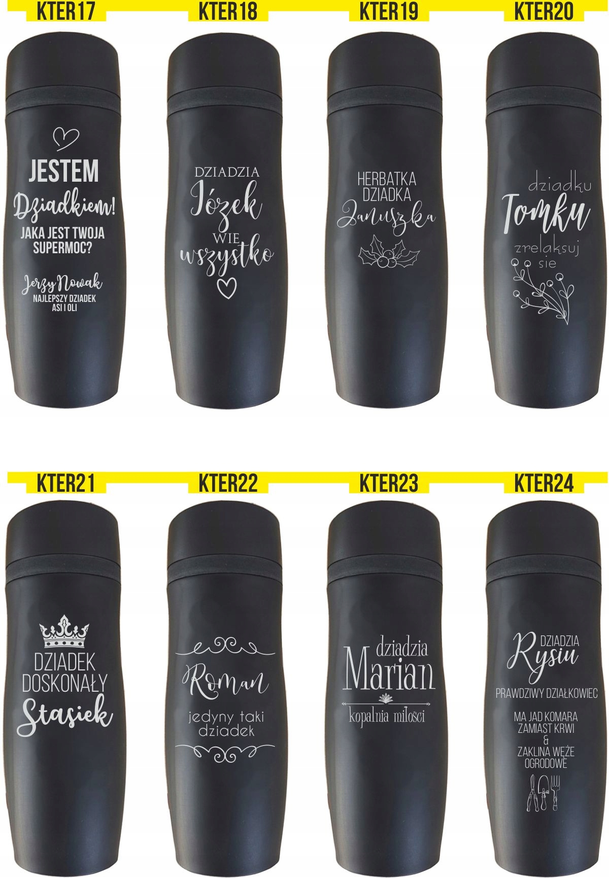 Kubek termiczny prezent na DZIEŃ KOBIET z imieniem