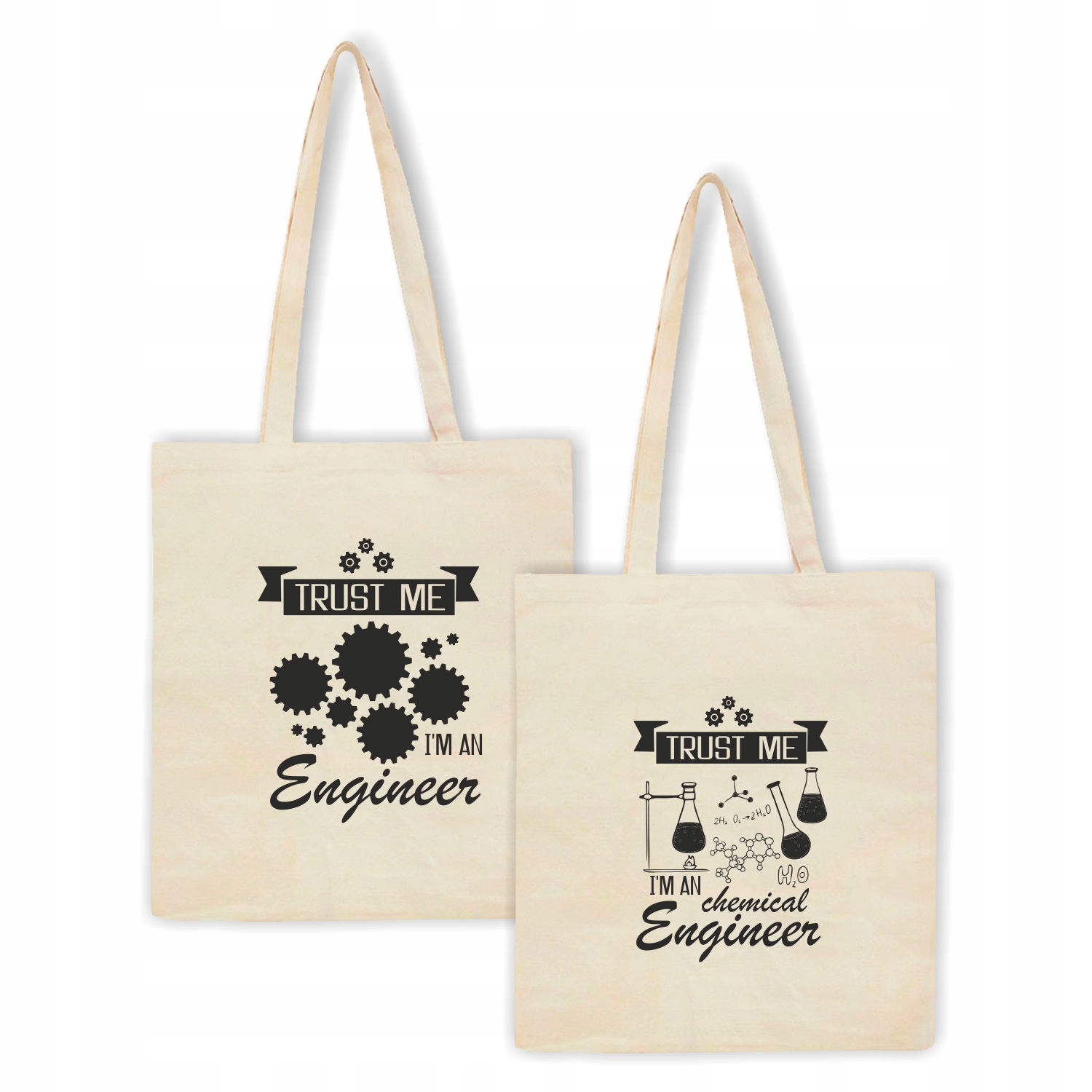 Torba z nadrukiem napis PREZENT ENGINEER