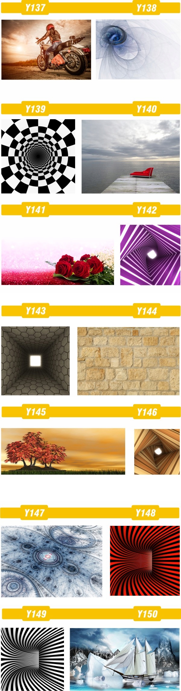 PLAKAT perspektywa NOWOCZESNE wzory 3D JAKOŚĆ hit!