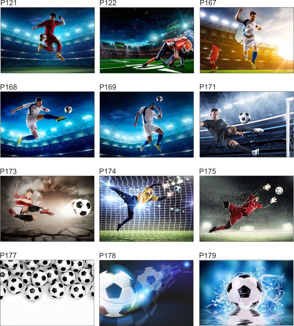 Fototapeta 3D dla dzieci stadion piłka 260x200 FLI