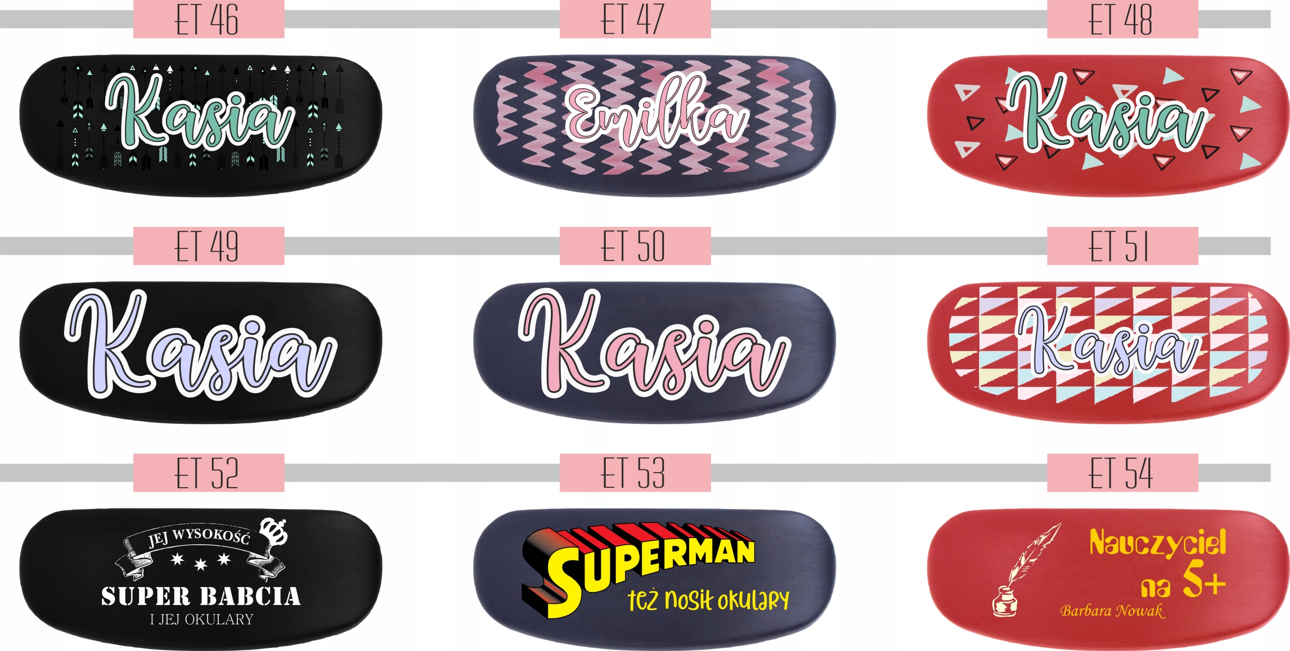 ETUI na okulary prezent święta dla Dziadka Babci