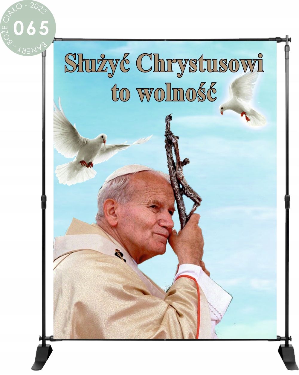 BANER NA BOŻE CIAŁO dekoracja OŁTARZA 200x150cm