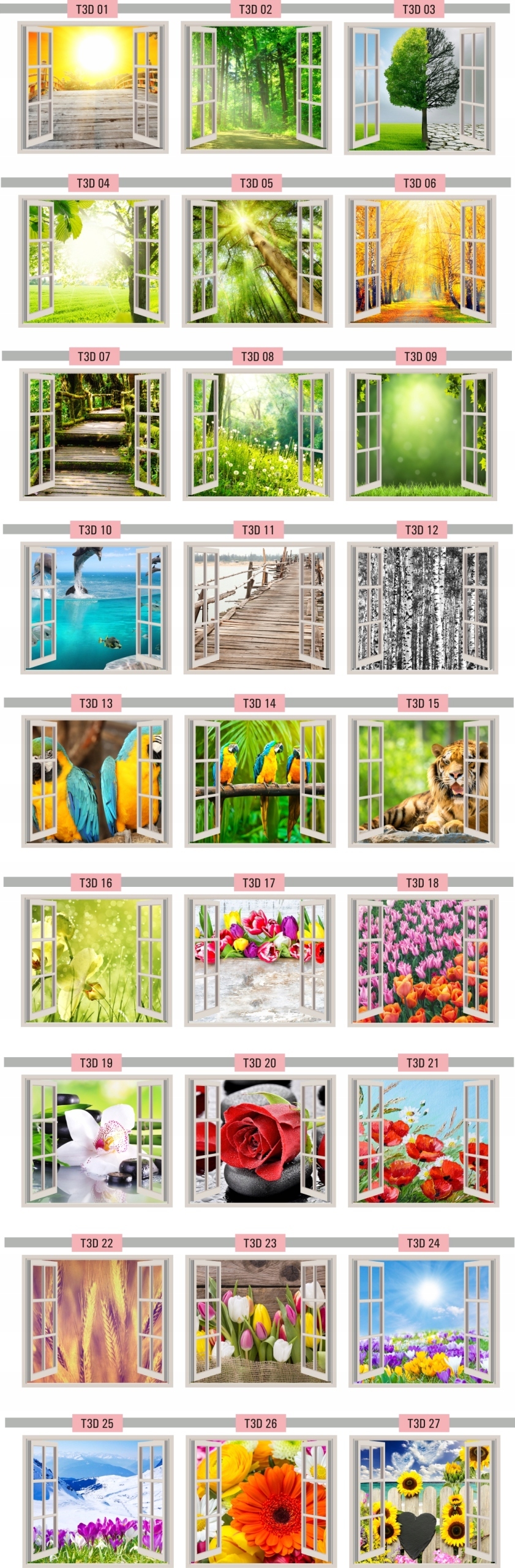 FOTOTAPETA 3D OKNO widok ocean delfiny woda morze