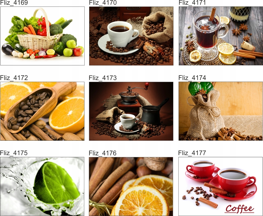 FOTOTAPETA kuchenna POMARAŃCZE HERBATA 395x280