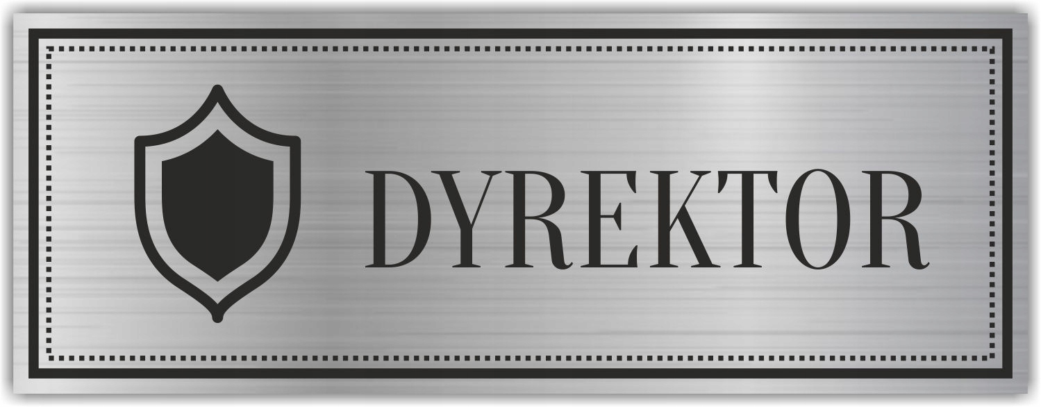 Tabliczka Grawerowana piktogram DYREKTOR SZEF