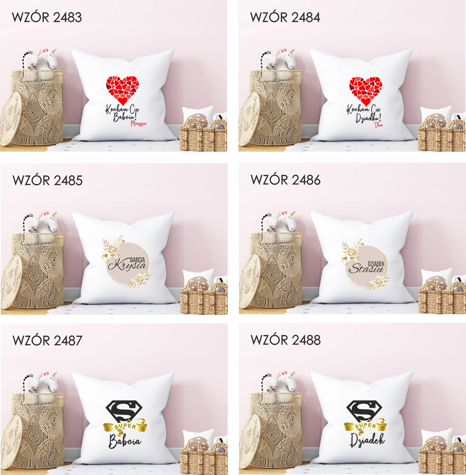 Poduszka PREZENT dla dziadka SUPER DZIADEK