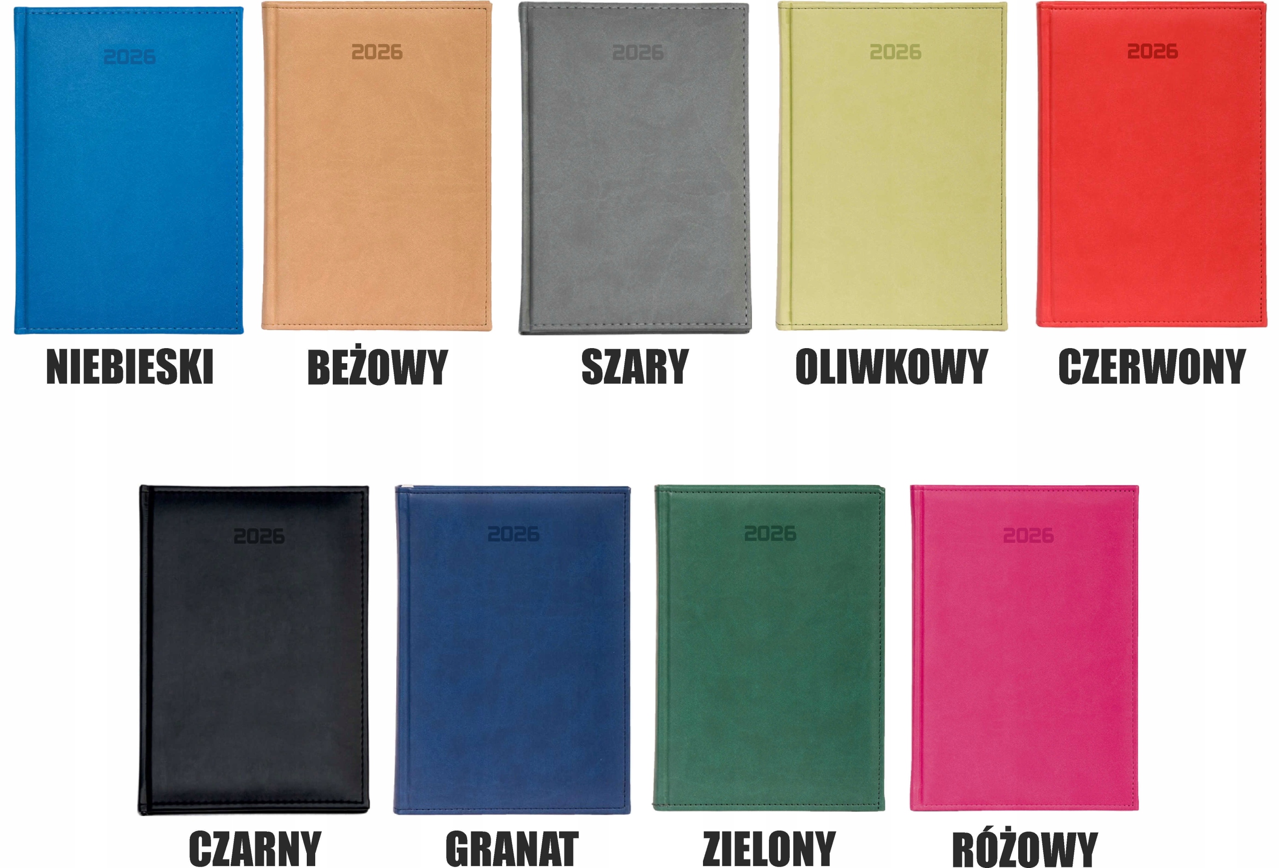 KALENDARZ A5 2026 dzienny TERMINARZ z grawerem PLANER DLA KIEROWCY TIRA