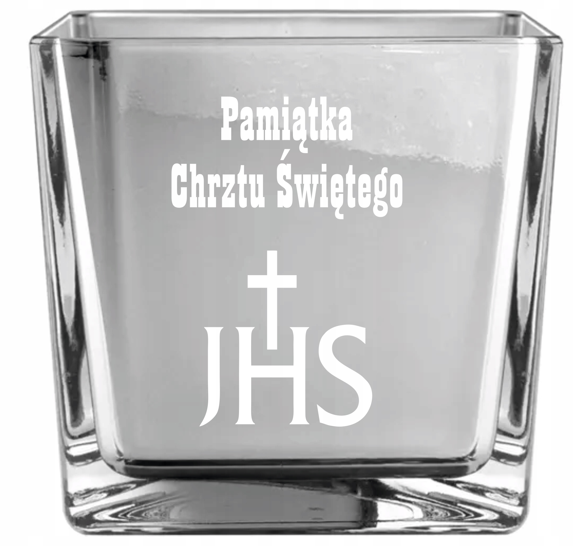 Wazon grawer prezent PAMIĄTKA CHRZTU Twój TEKST