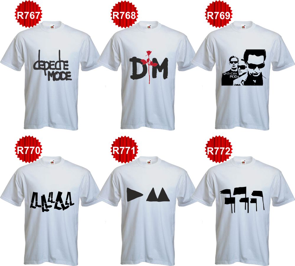 KOSZULKA męska koszulki DEPECHE MODE dużo wzorów
