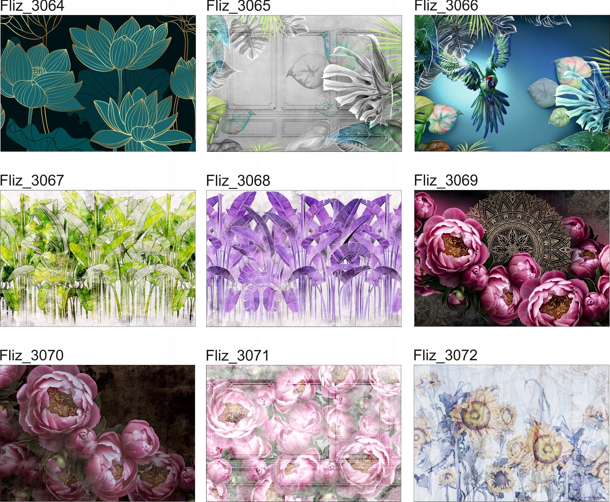 FOTOTAPETA kwiaty róże rośliny natura 3D 260x180