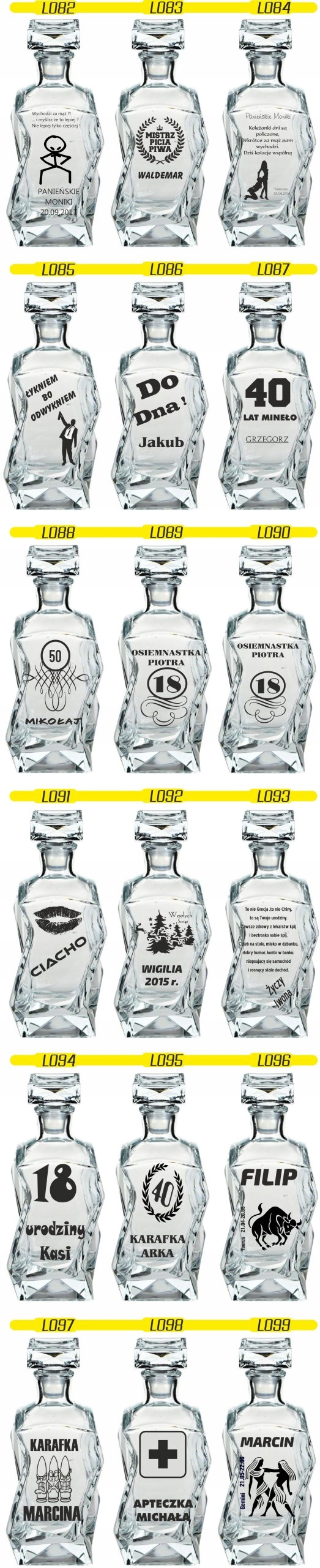 KARAFKA PREZENT dla taty dzień ojca grawer