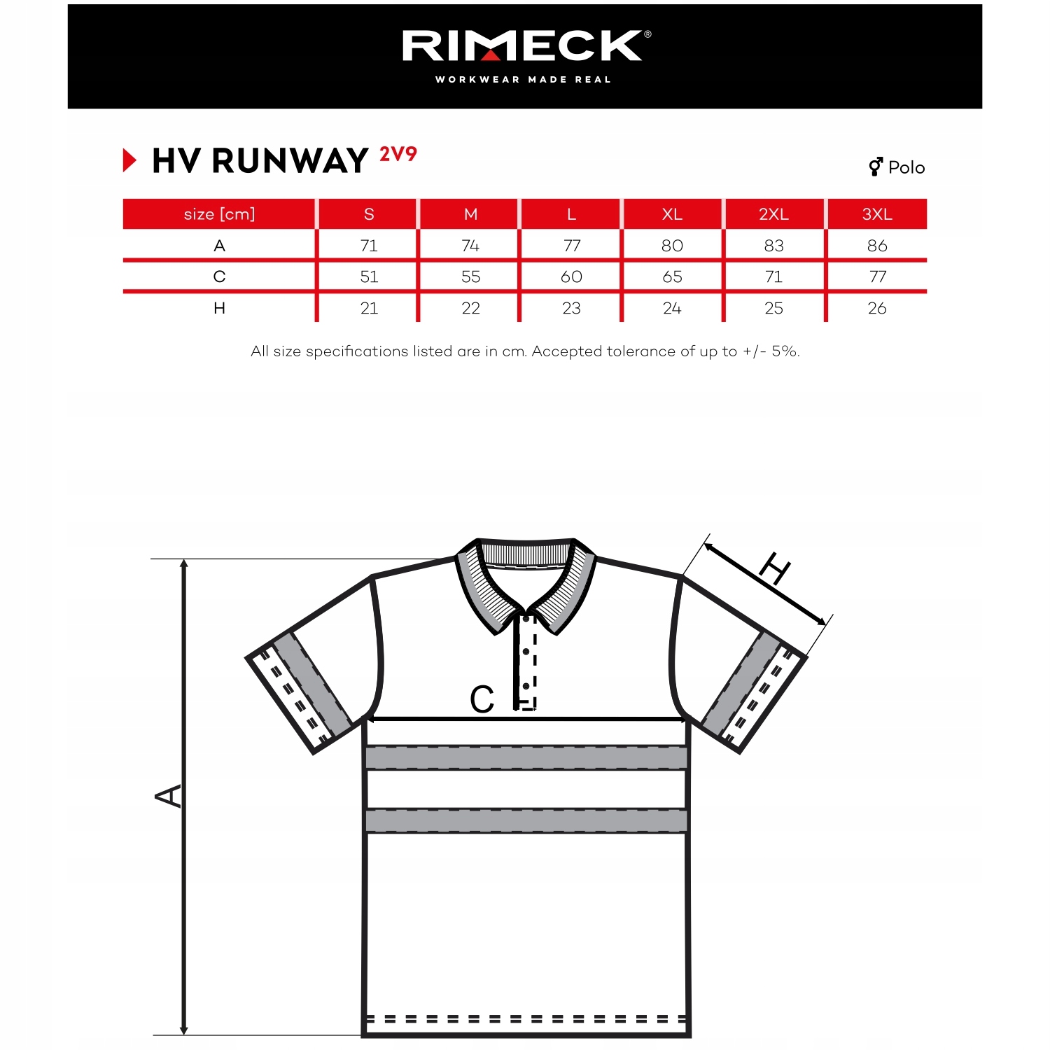 KOSZULKA POLO BHP ODBLASKOWA ROBOCZA Z LOGO x5