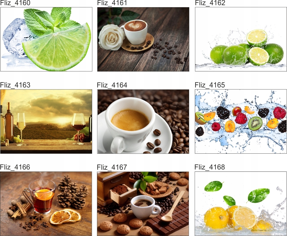 FOTOTAPETA kuchenna HERBATA CYTRYNA 380x256