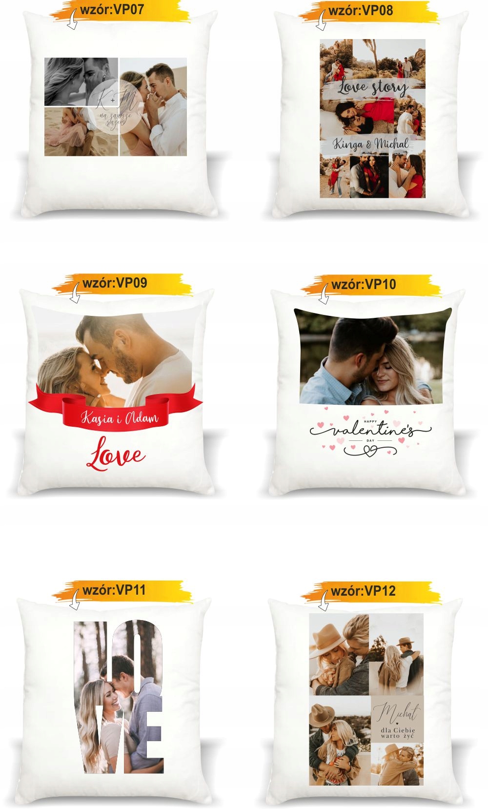 PODUSZKA PREZENT na Walentynki do pracy szkoły