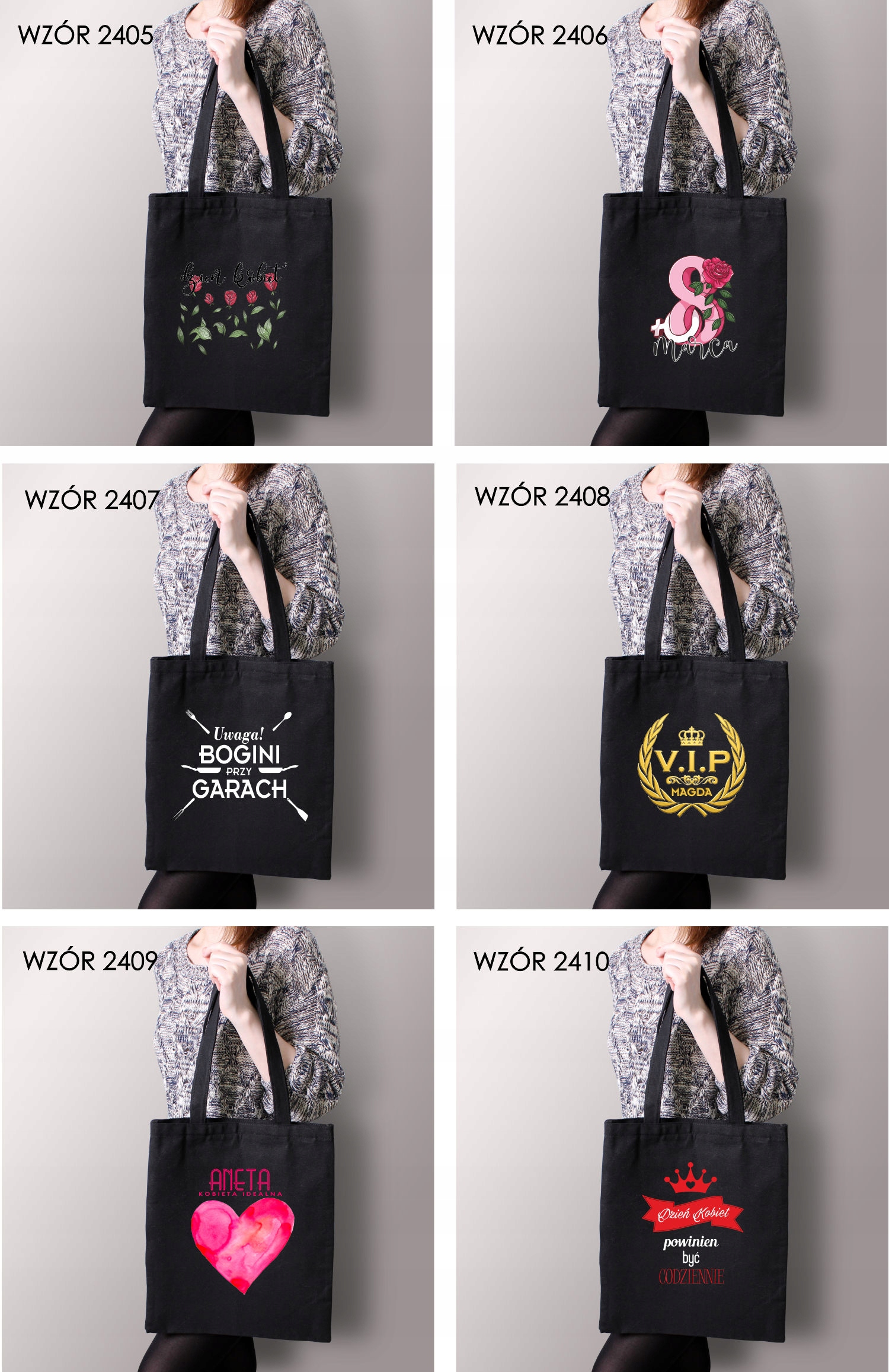 Eko Torba z nadrukiem JA SIĘ NIE OBRAŻAM