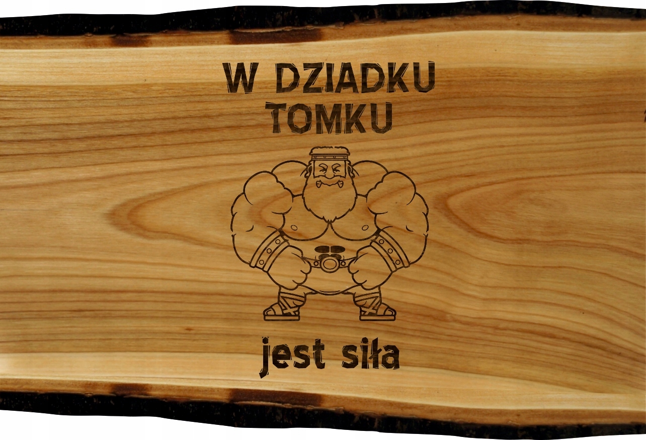 Deska grawer dla DZIADKA DZIADZI z imieniem GIFT